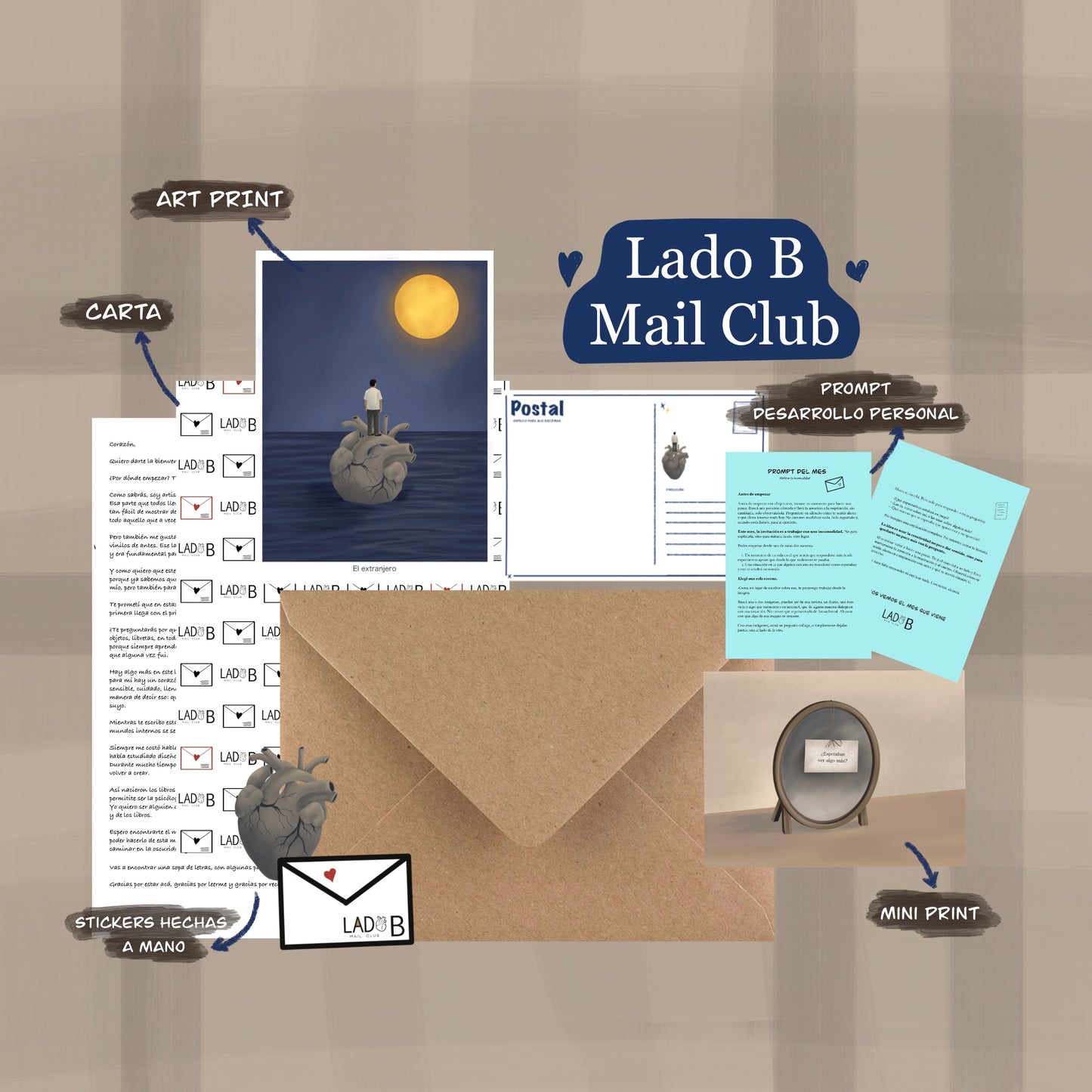 Carta 2 - Lado B Mail Club