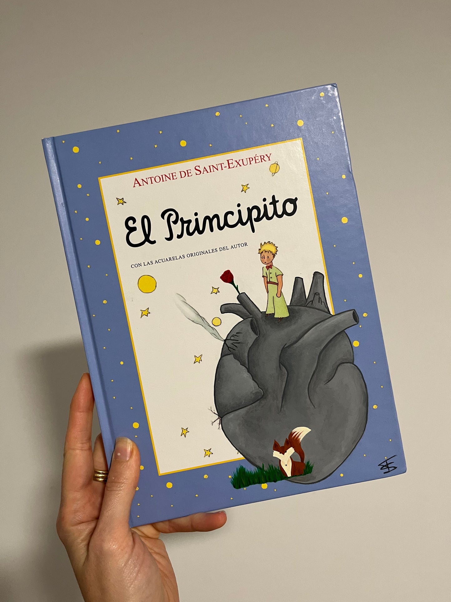 El Principito - Edición Única Pintada a Mano