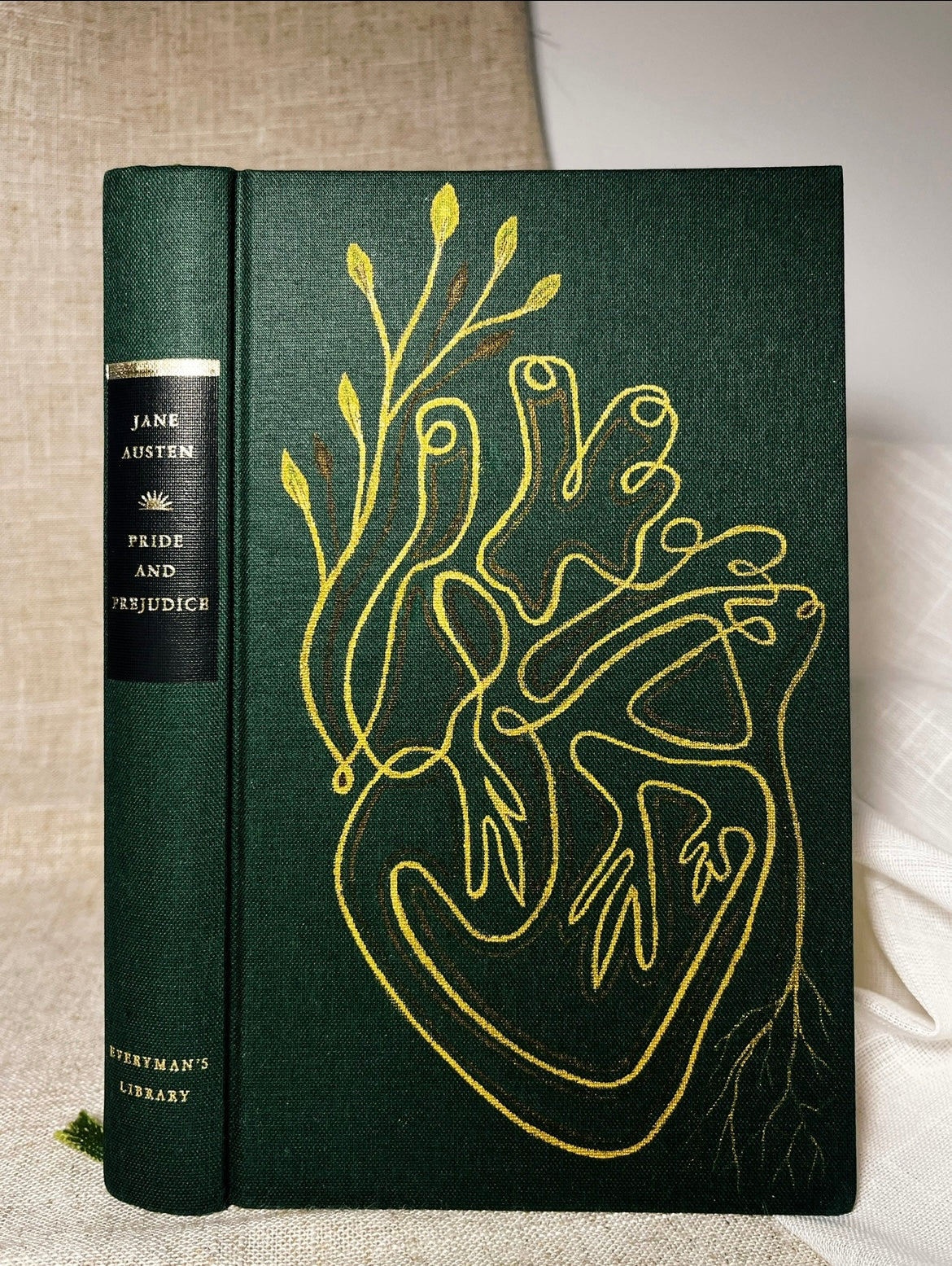 Orgullo y prejuicio de Jane Austen – Edición en inglés pintada a mano (1991)