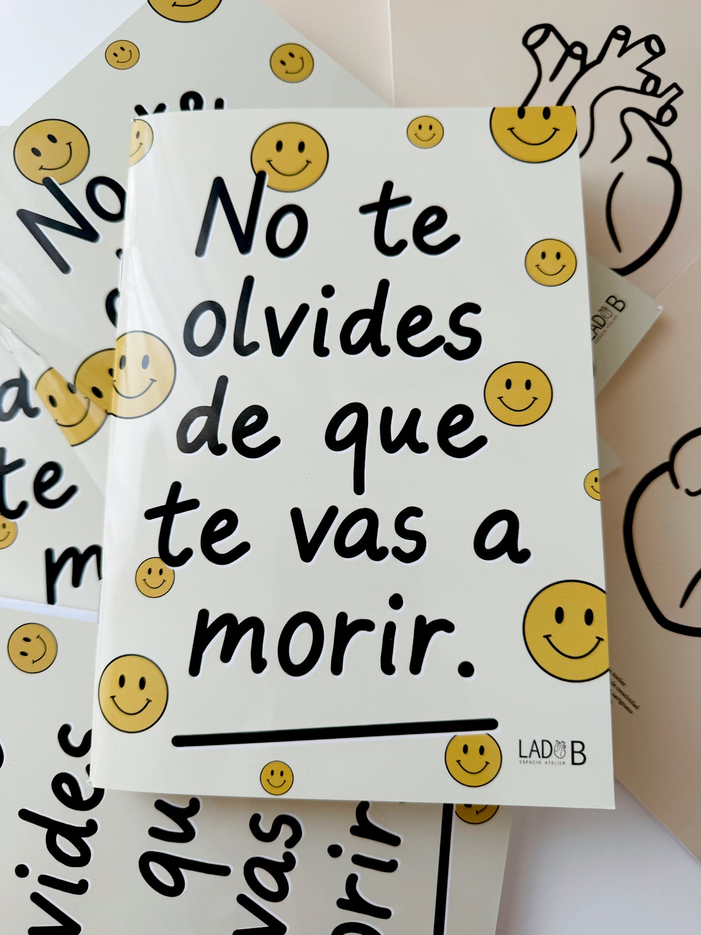 Cuaderno tapa blanda A5 -  no te olvides