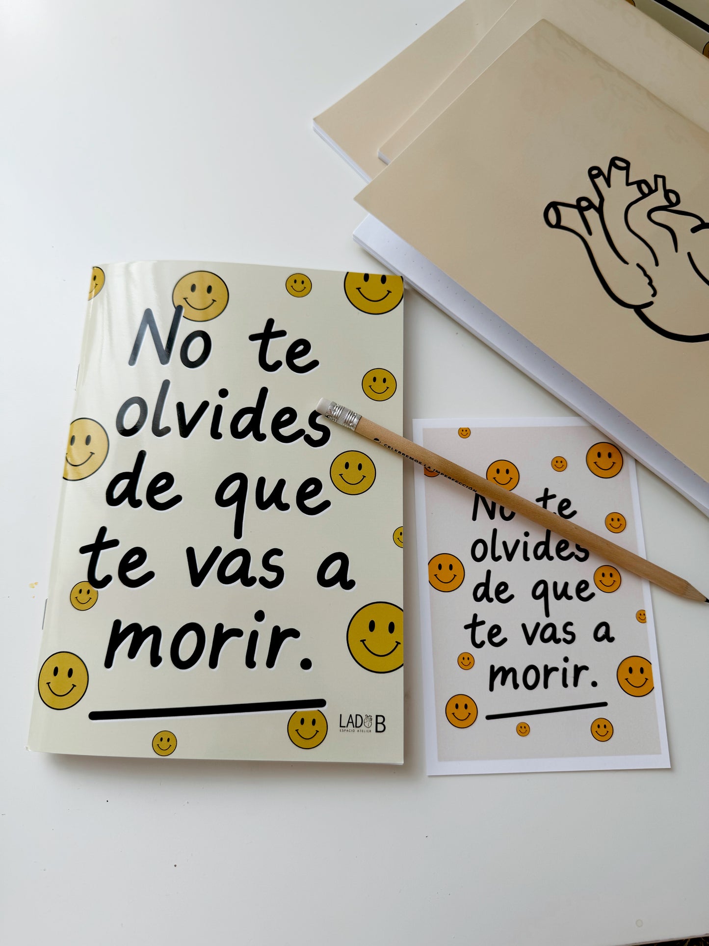 Cuaderno tapa blanda A5 -  no te olvides