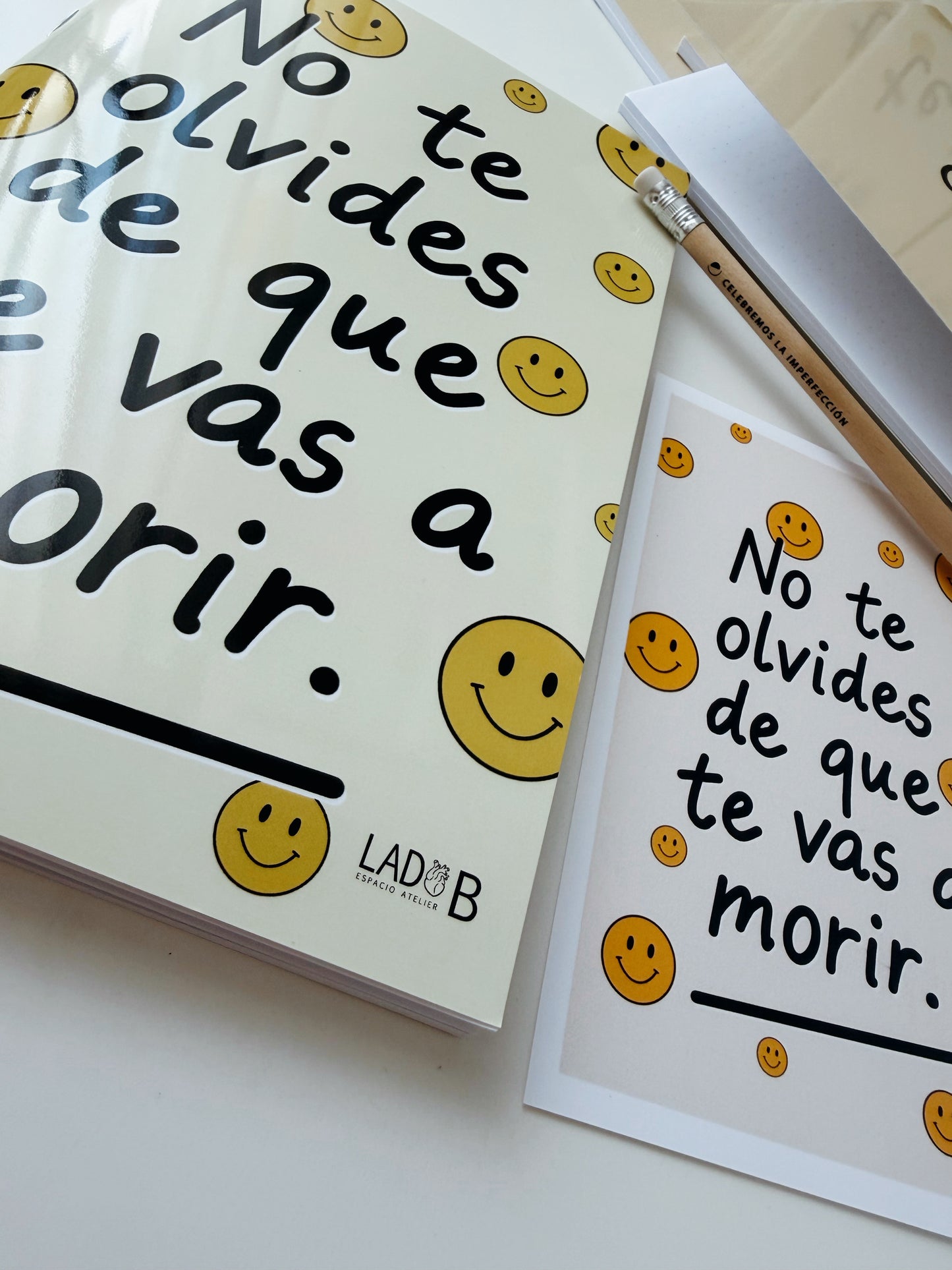 Cuaderno tapa blanda A5 -  no te olvides