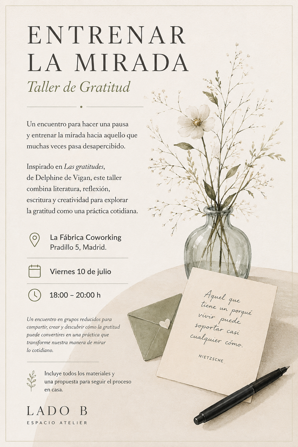 Taller de gratitud
