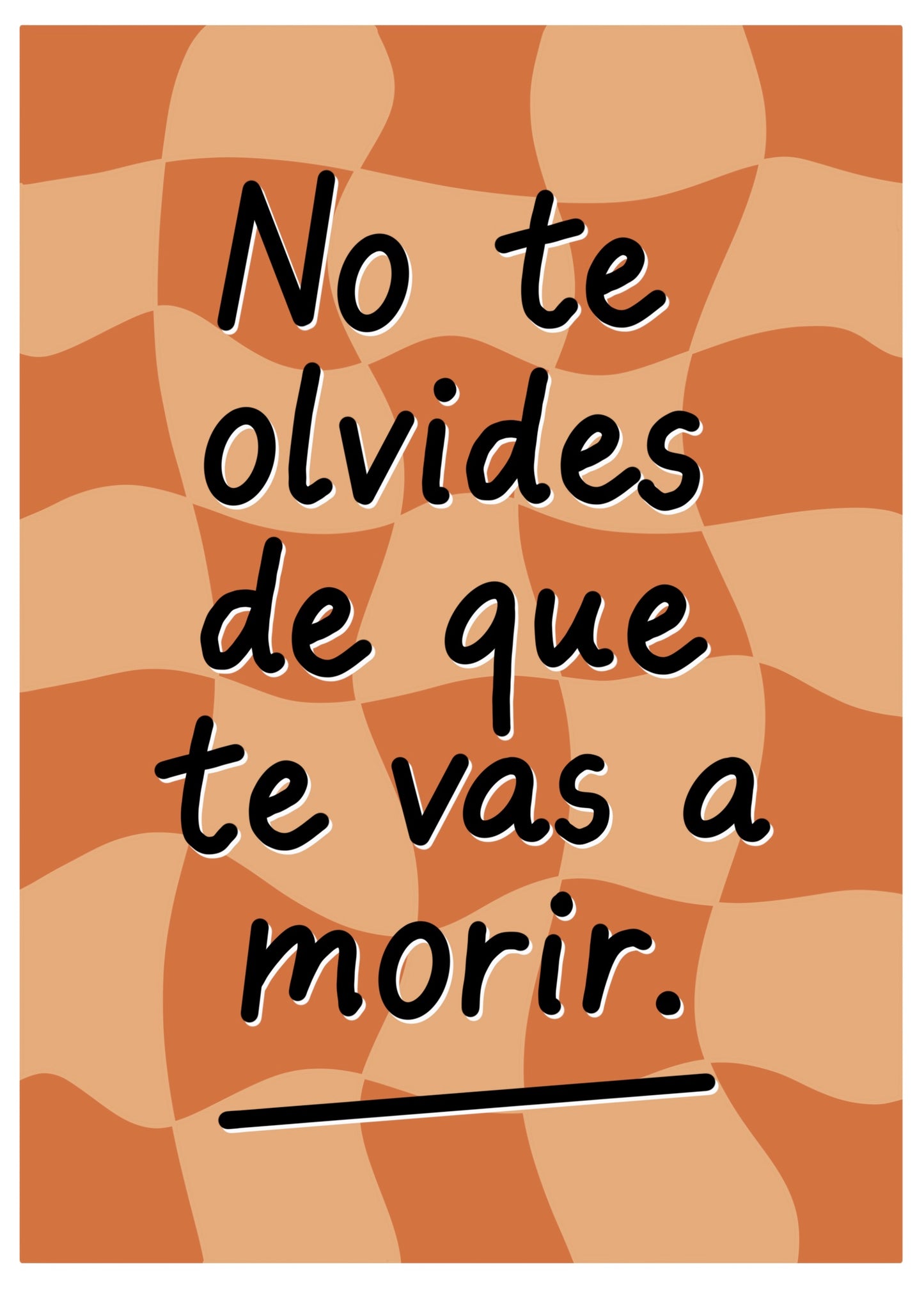 Postales - No te olvides pastel
