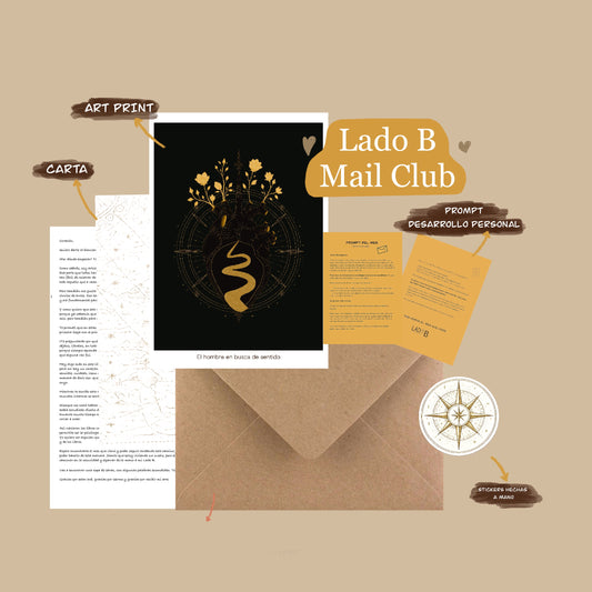 B-Side Mail Club | Monthly subscription to art and psychology