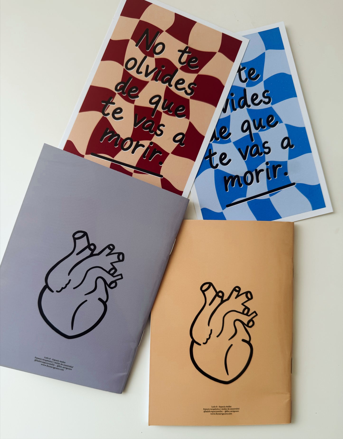 Libretas no te olvides A6 - pack de 2