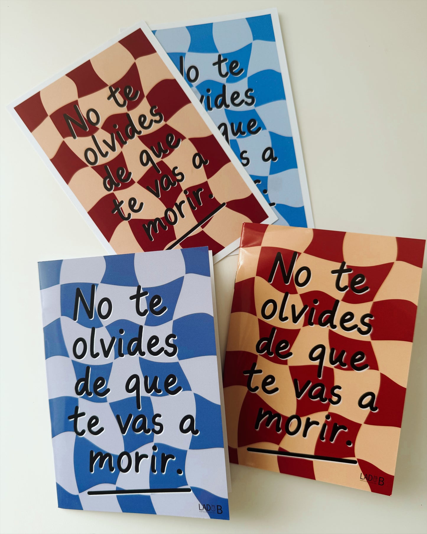 Libretas no te olvides A6 - pack de 2
