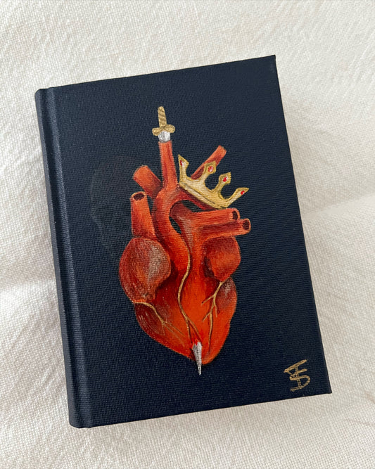 Hamlet y Macbeth · William Shakespeare · Edición Crisol 1951 · Libro restaurado y pintado a mano