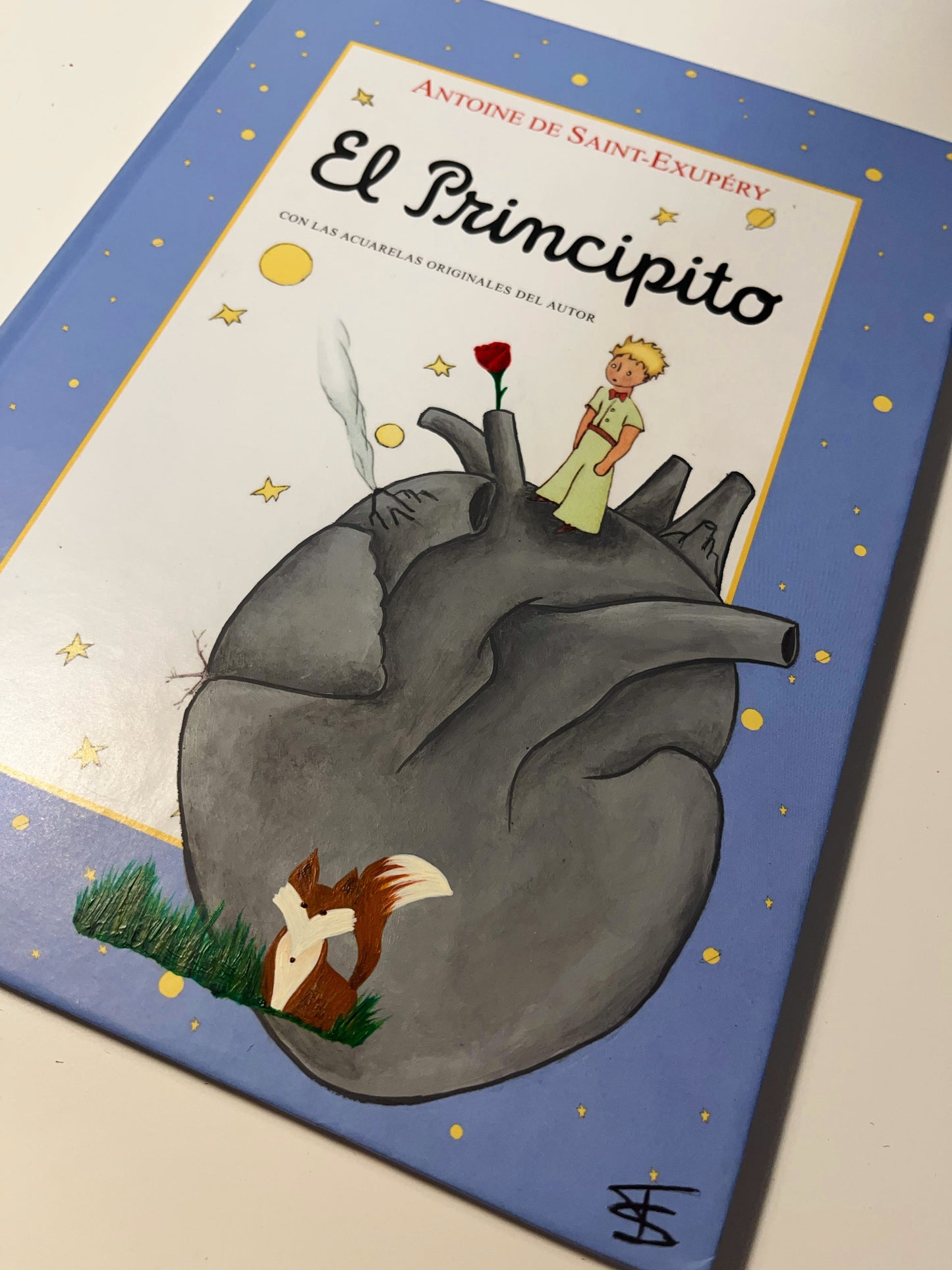 El Principito - Edición Única Pintada a Mano