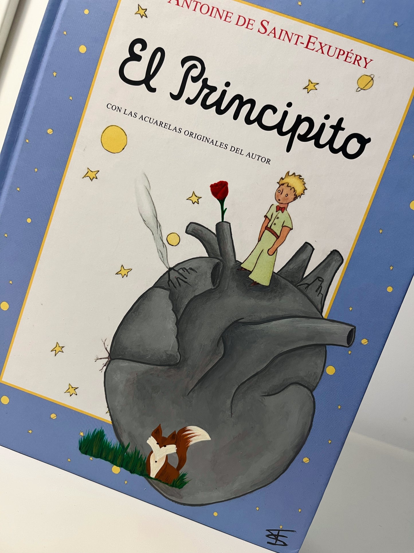 El Principito - Edición Única Pintada a Mano