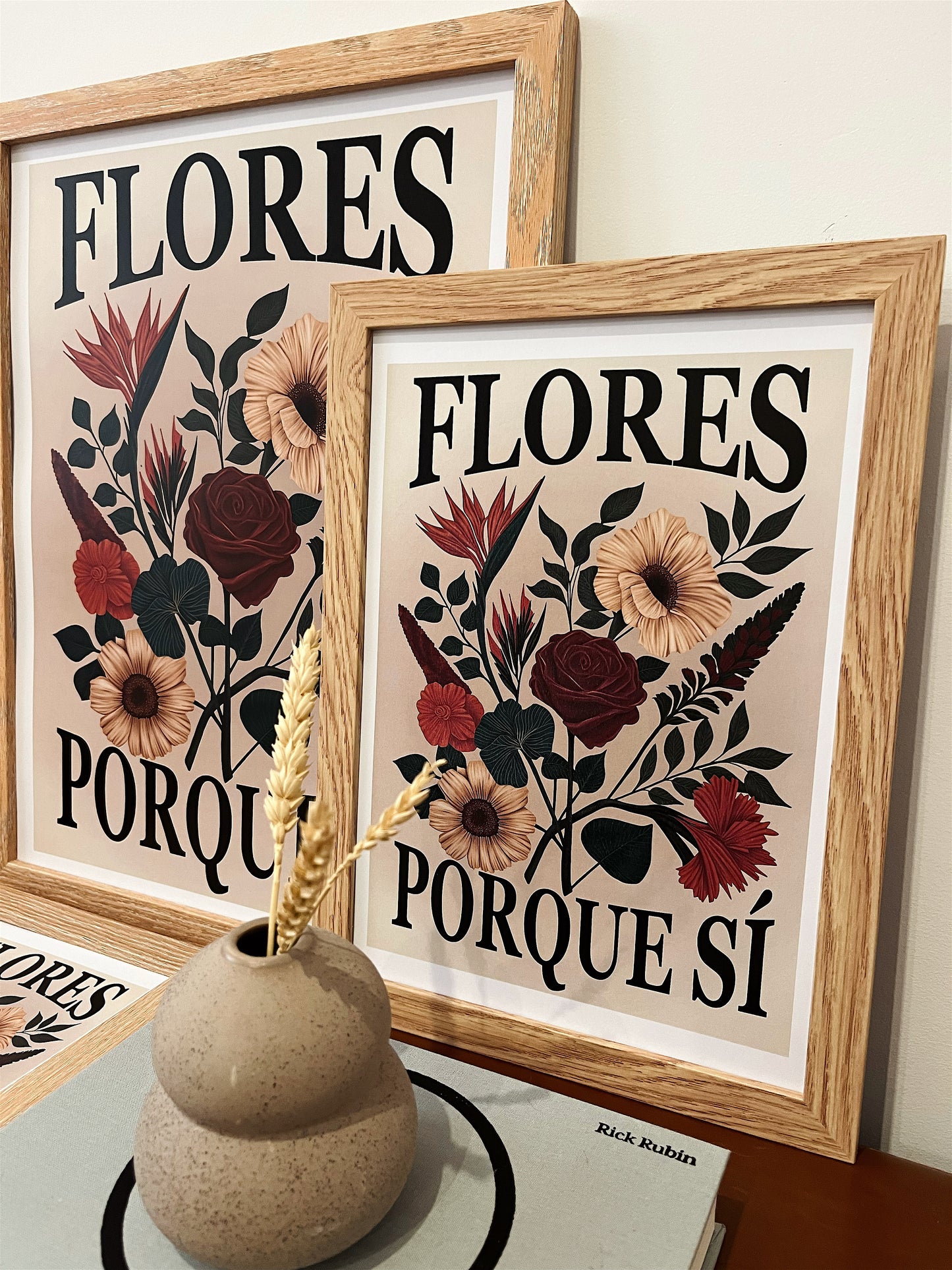 Flores porque si - Fine Art Poster