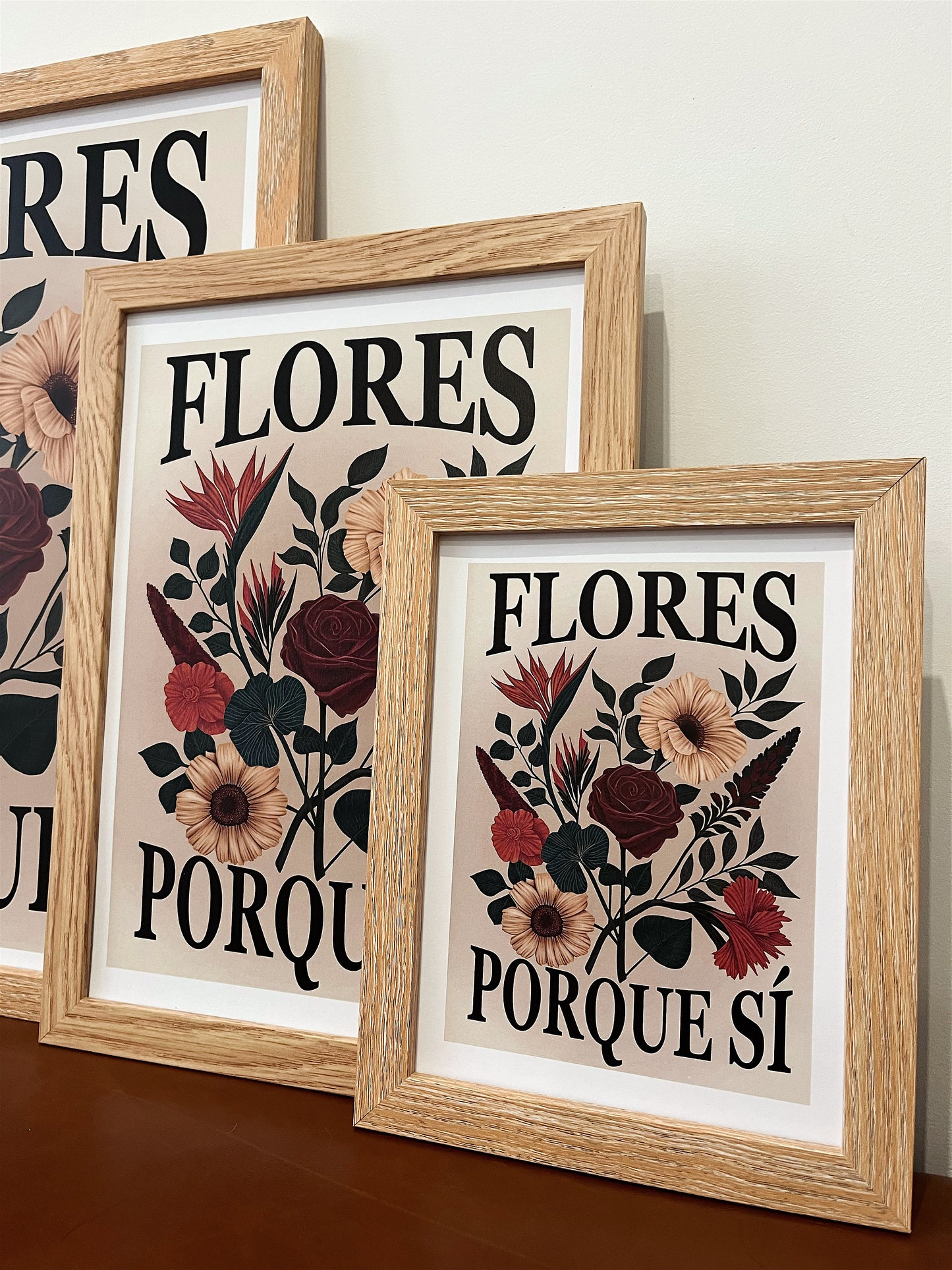 Flores porque si - Fine Art Poster