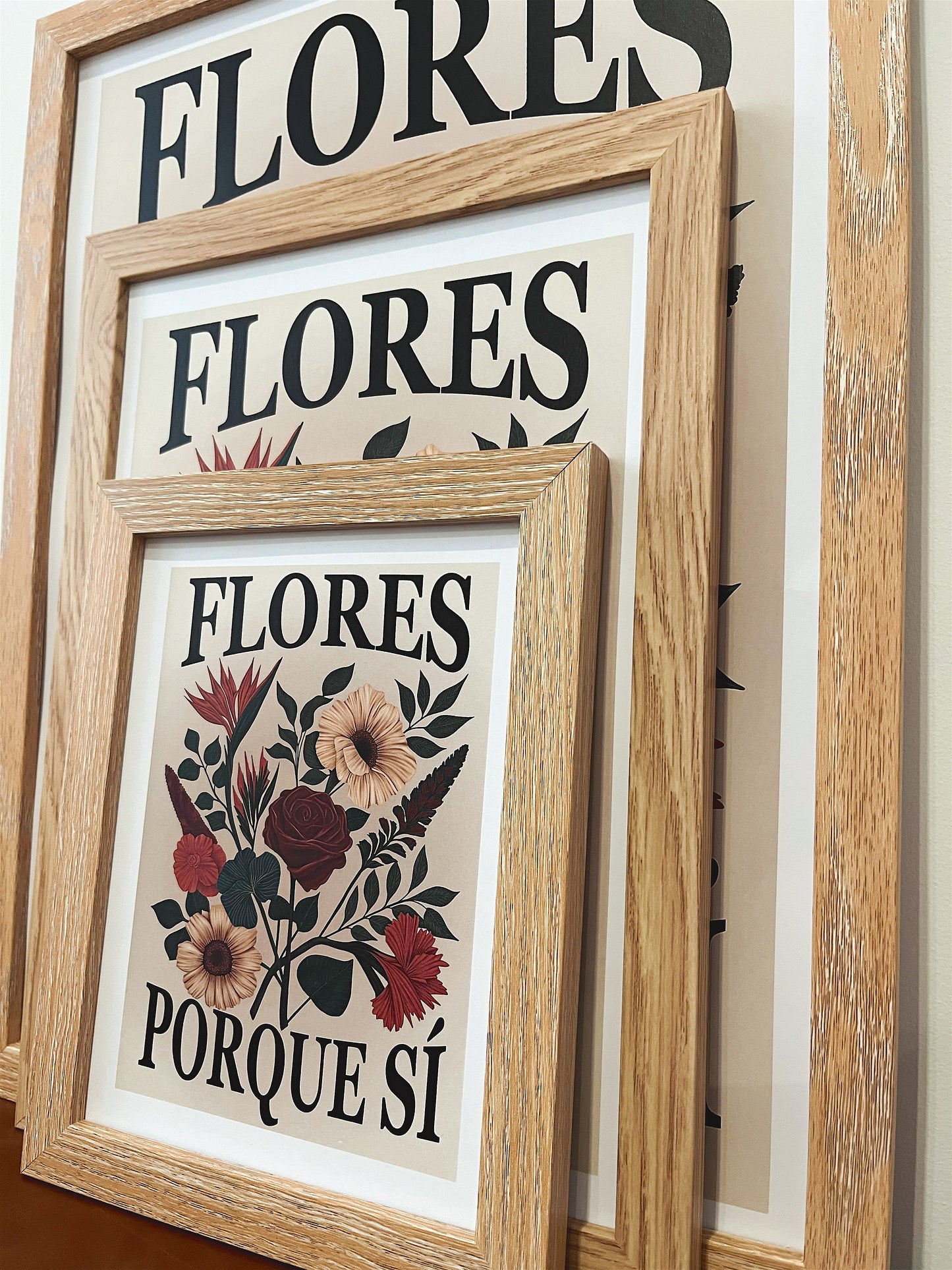 Flores porque si - Fine Art Poster