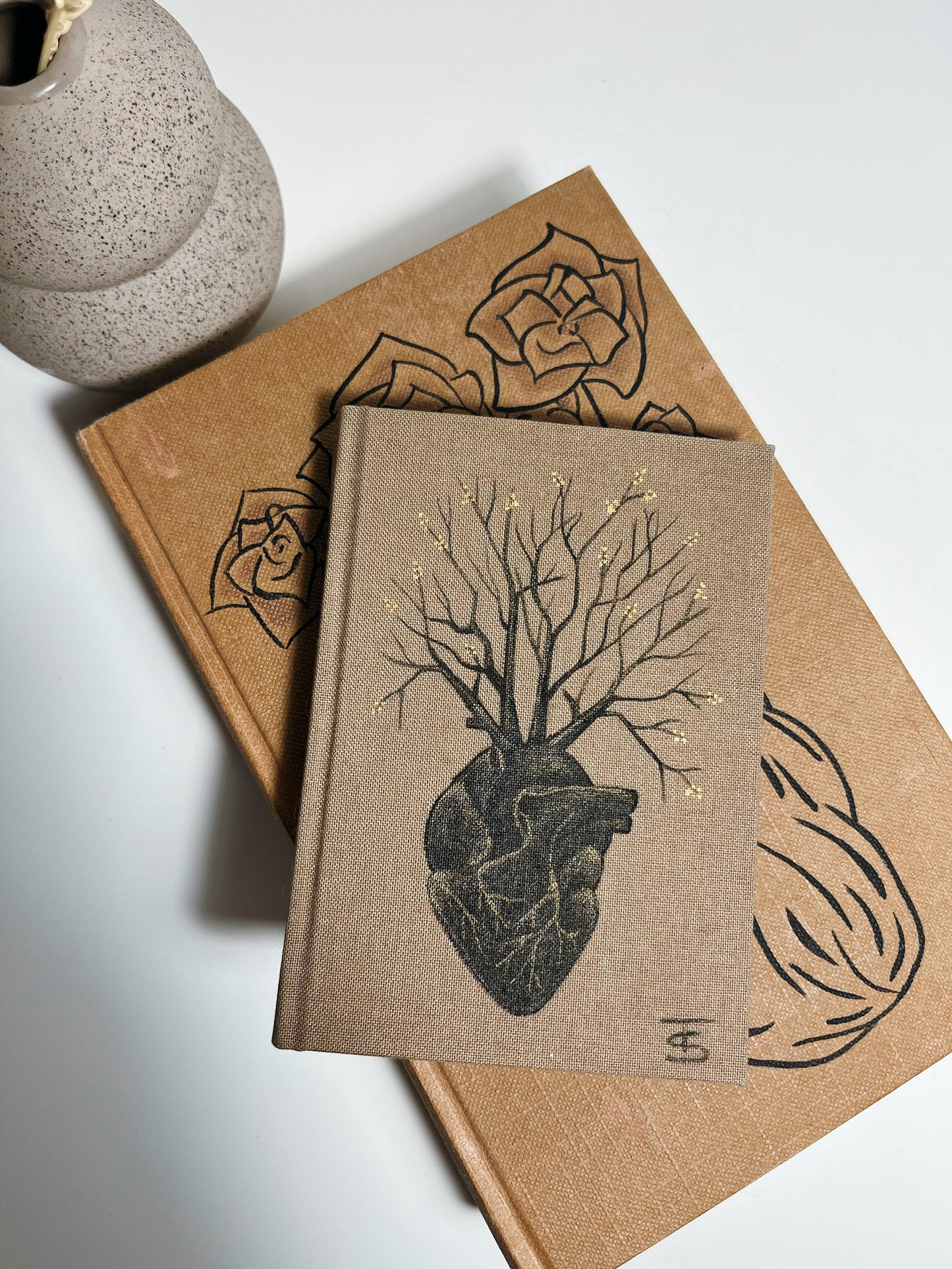 Cumbres Borrascosas de Emily Brontë – Edición de 1962 restaurada y pintada a mano