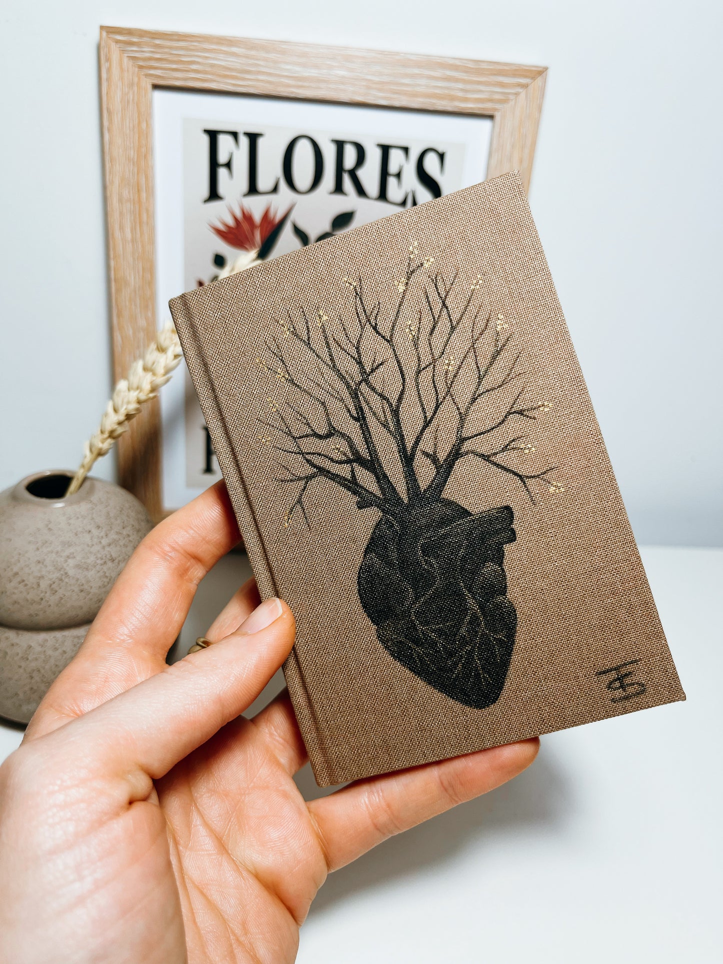 Cumbres Borrascosas de Emily Brontë – Edición de 1962 restaurada y pintada a mano