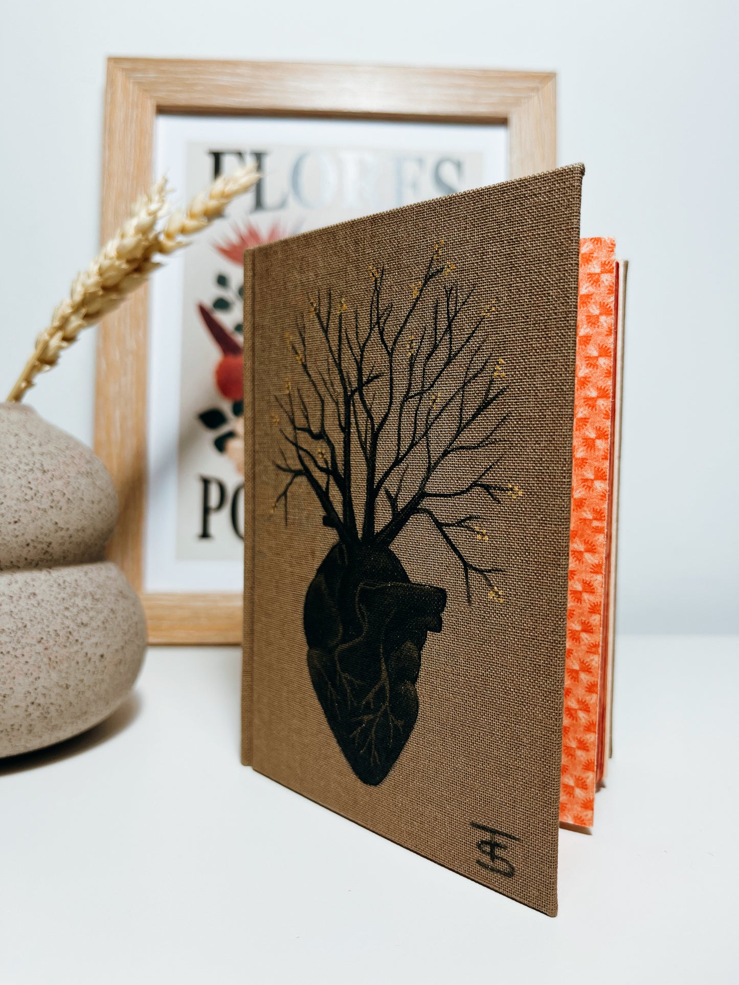 Cumbres Borrascosas de Emily Brontë – Edición de 1962 restaurada y pintada a mano