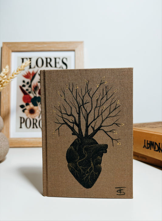 Cumbres Borrascosas de Emily Brontë – Edición de 1962 restaurada y pintada a mano