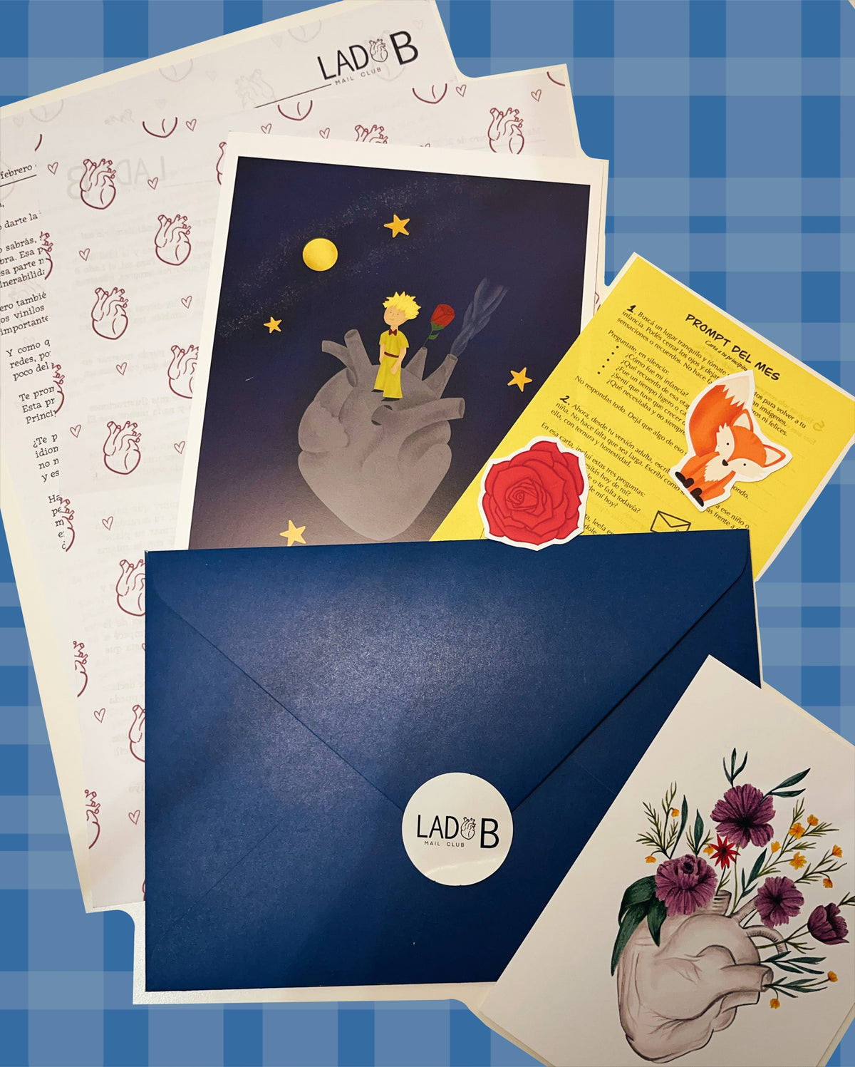 Carta del Lado B Mail Club
