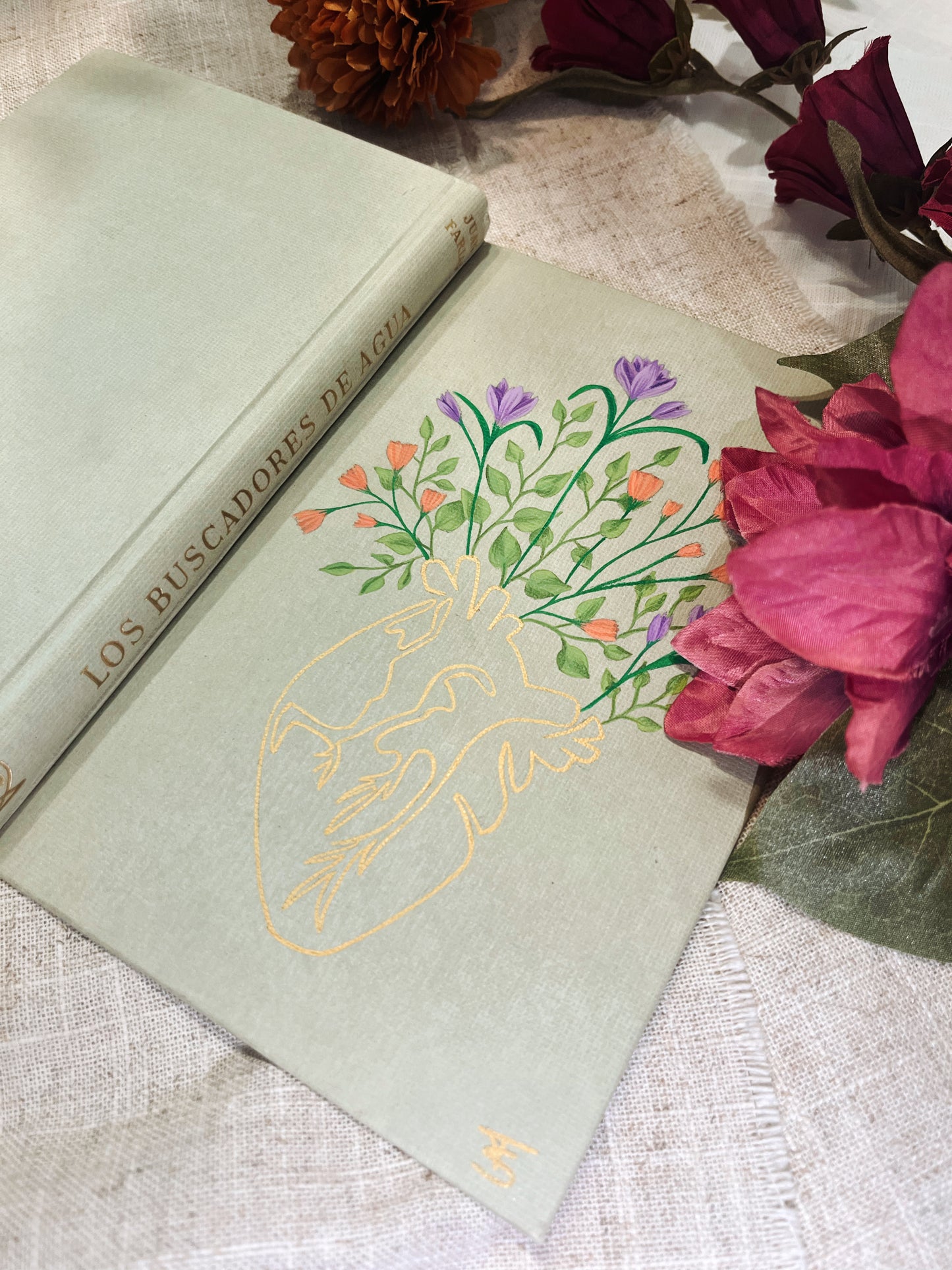 Mary Stuart by Stefan Zweig - 1949 edition, hand-painted