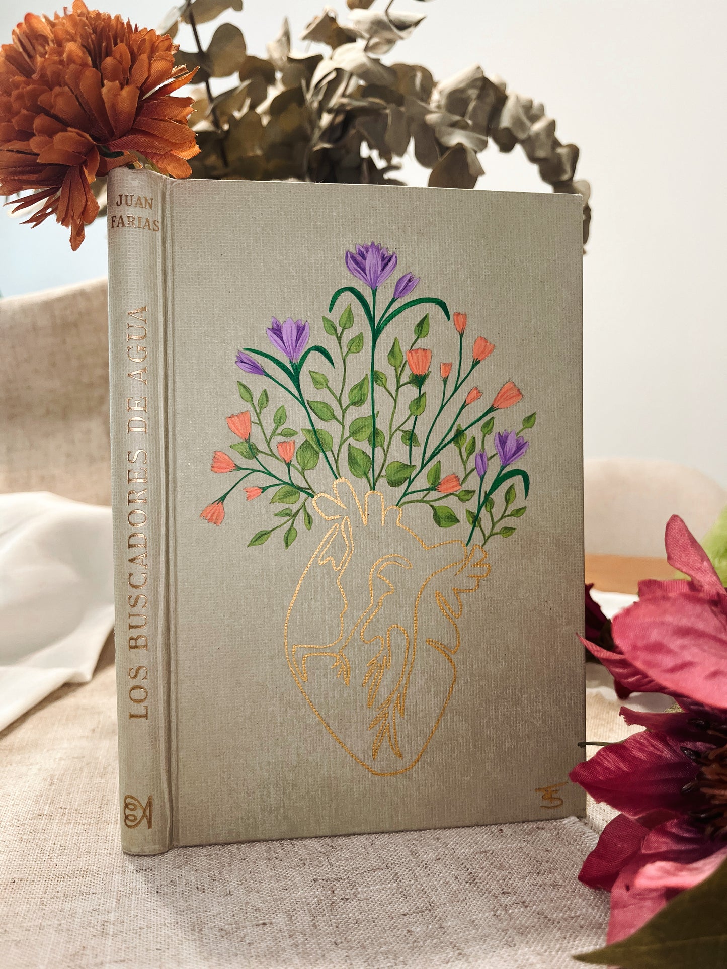 Mary Stuart by Stefan Zweig - 1949 edition, hand-painted