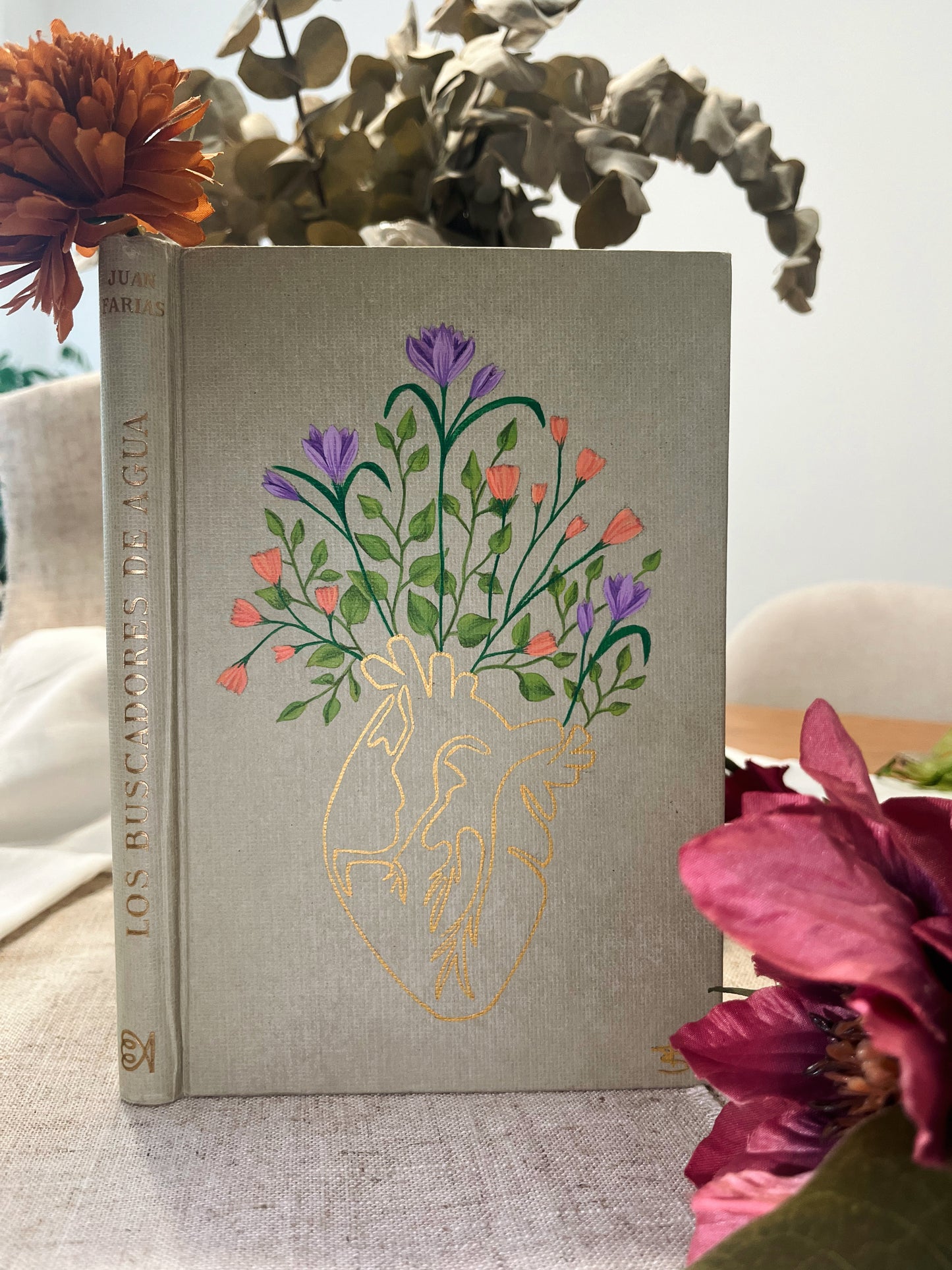 Mary Stuart by Stefan Zweig - 1949 edition, hand-painted