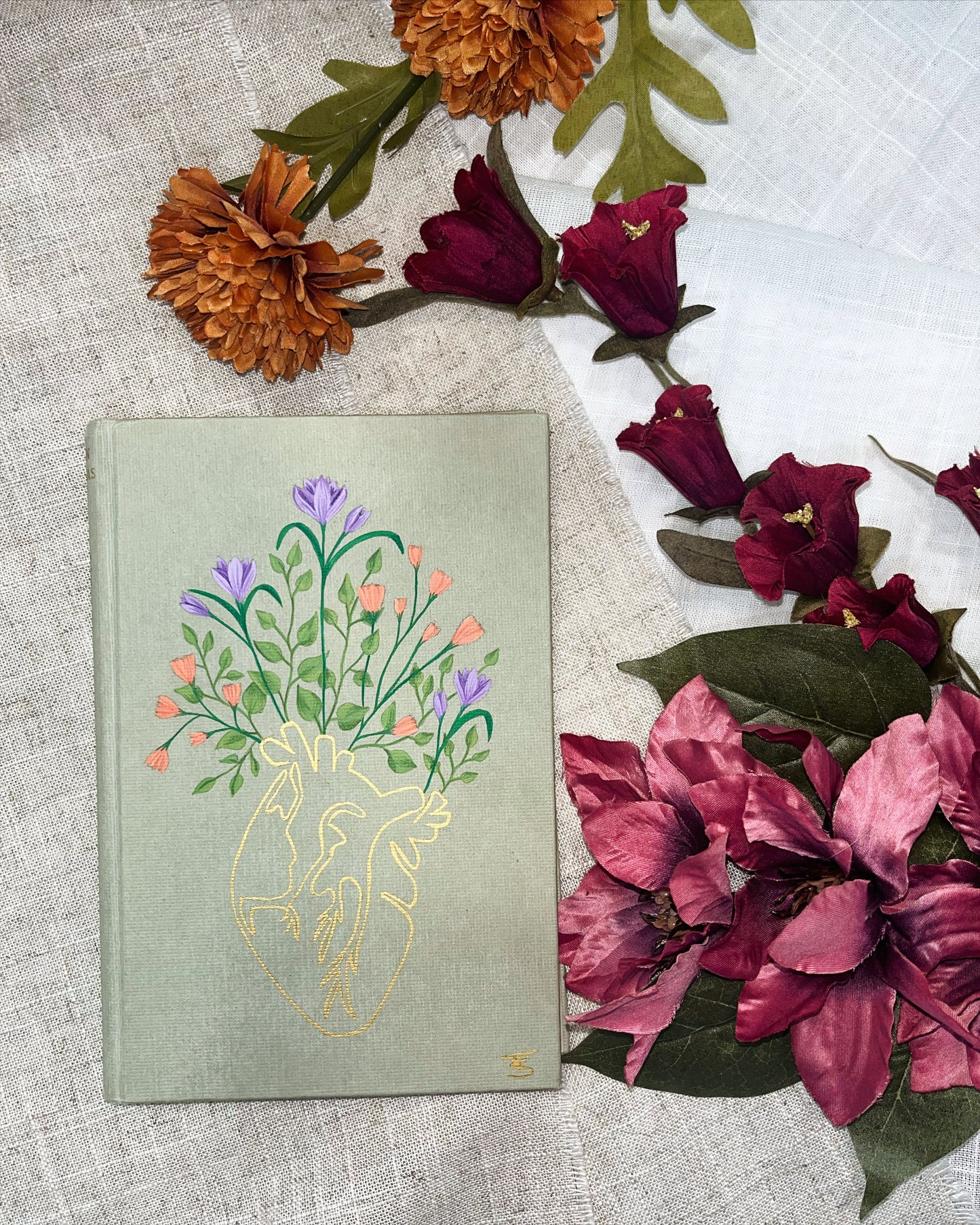 Mary Stuart by Stefan Zweig - 1949 edition, hand-painted