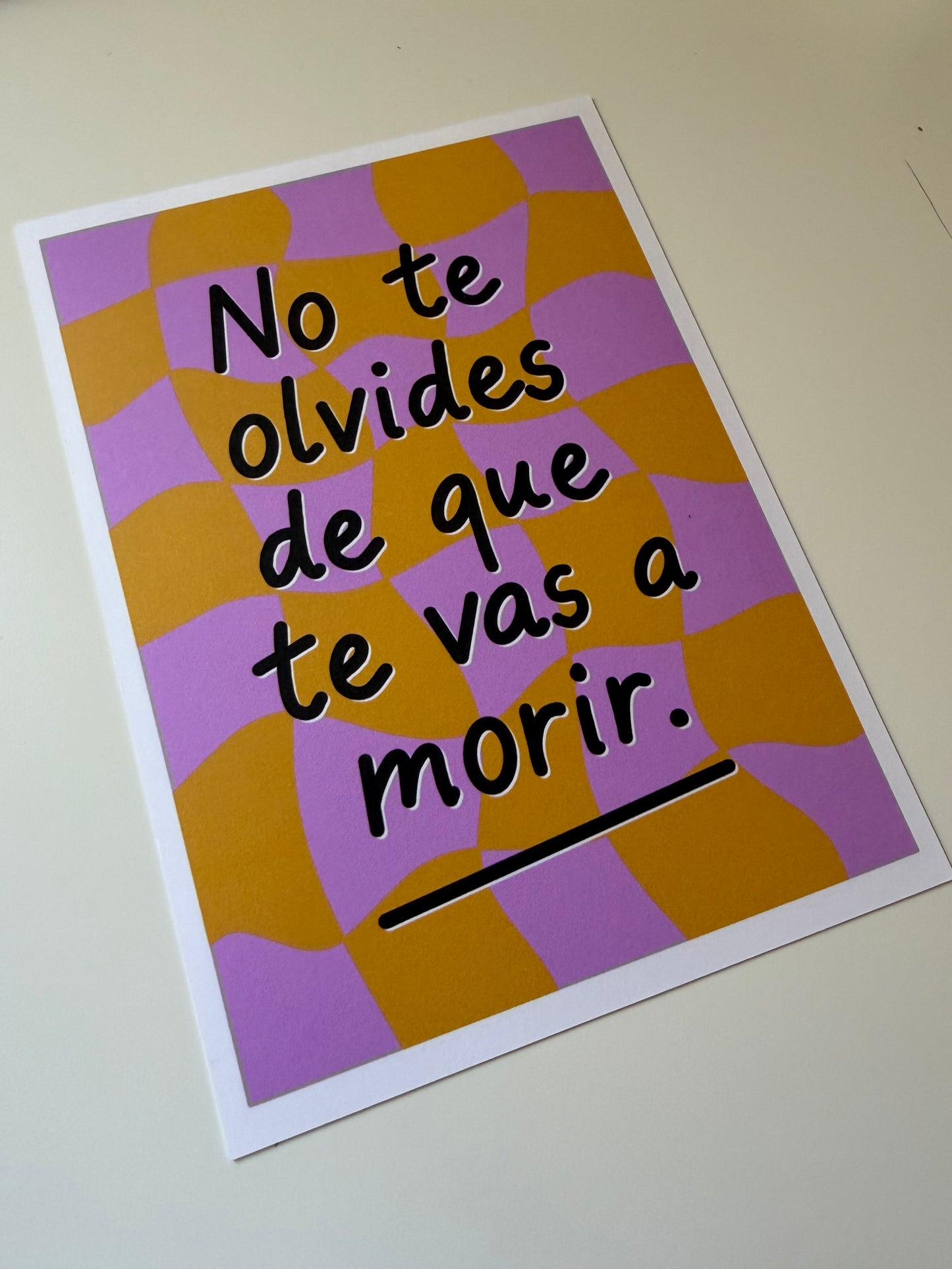 Postales - No te olvides vibrante