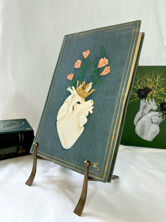 María Estuardo de Stefan Zweig  - Edición de 1949 pintada a mano