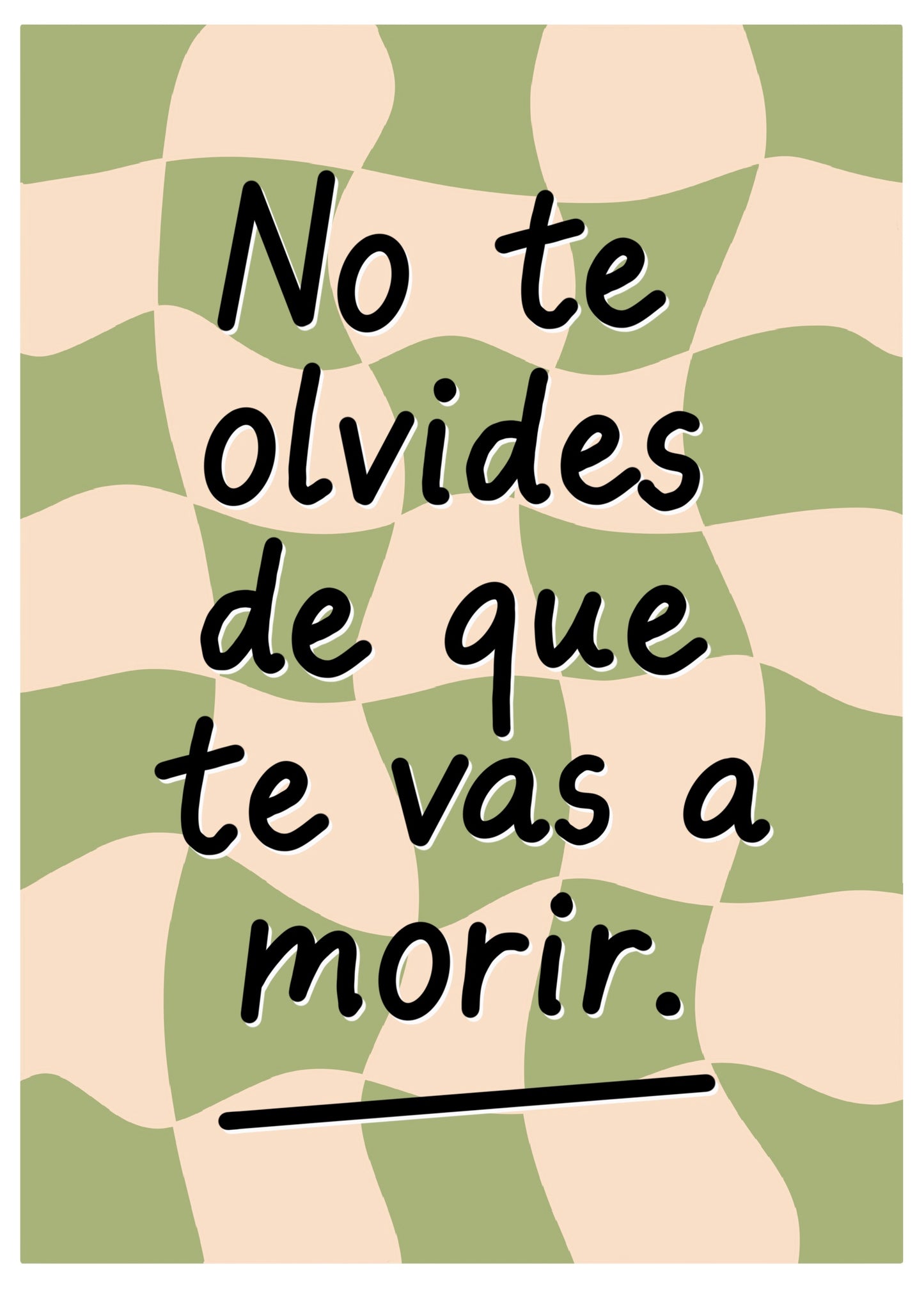 Postales - No te olvides pastel