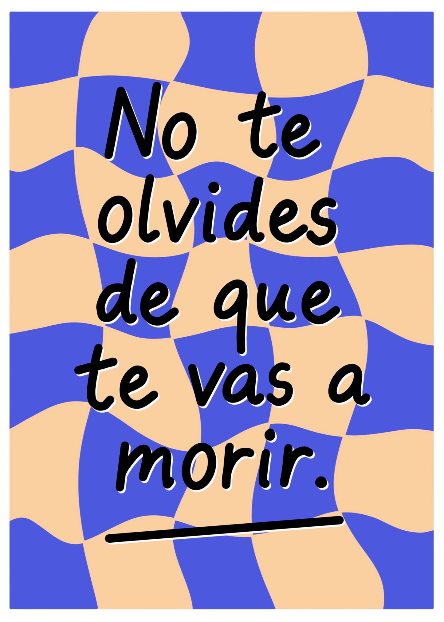Postales - No te olvides pastel