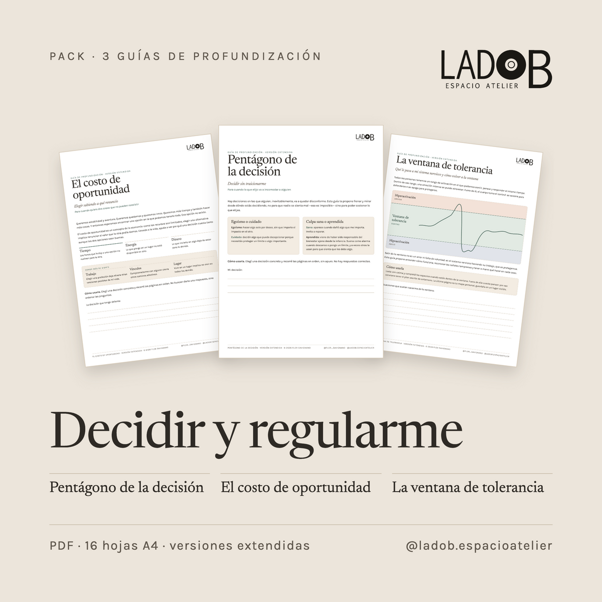 Pack de guías extendidas
